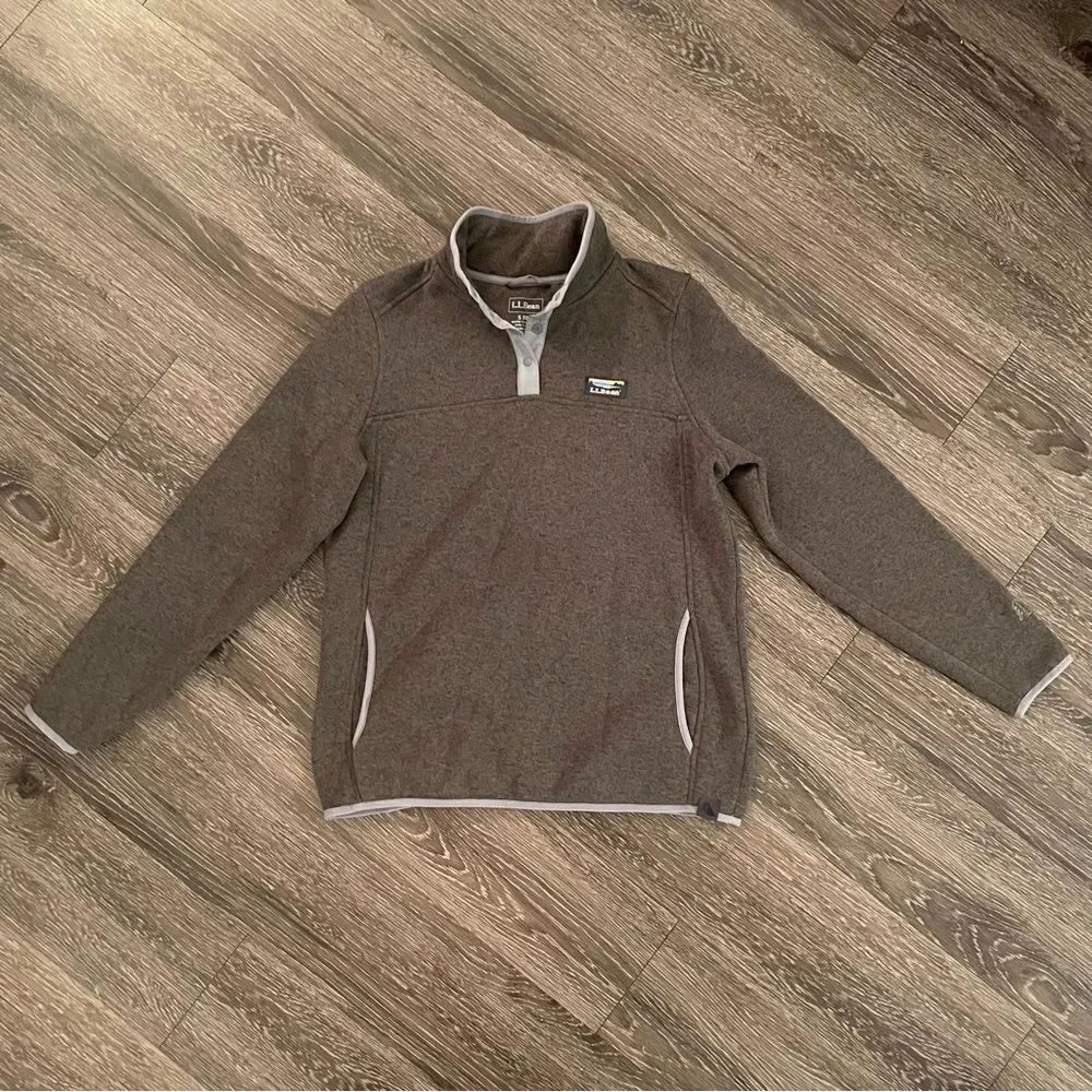 L.L Bean sweater fleece pullover